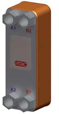 Паяный теплообменник HYDAC HEX S610-120